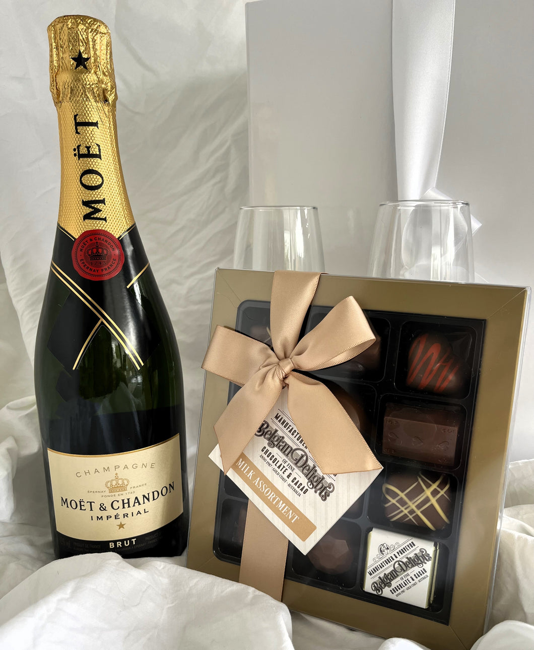 Moet & Chadon champagne gift hamper